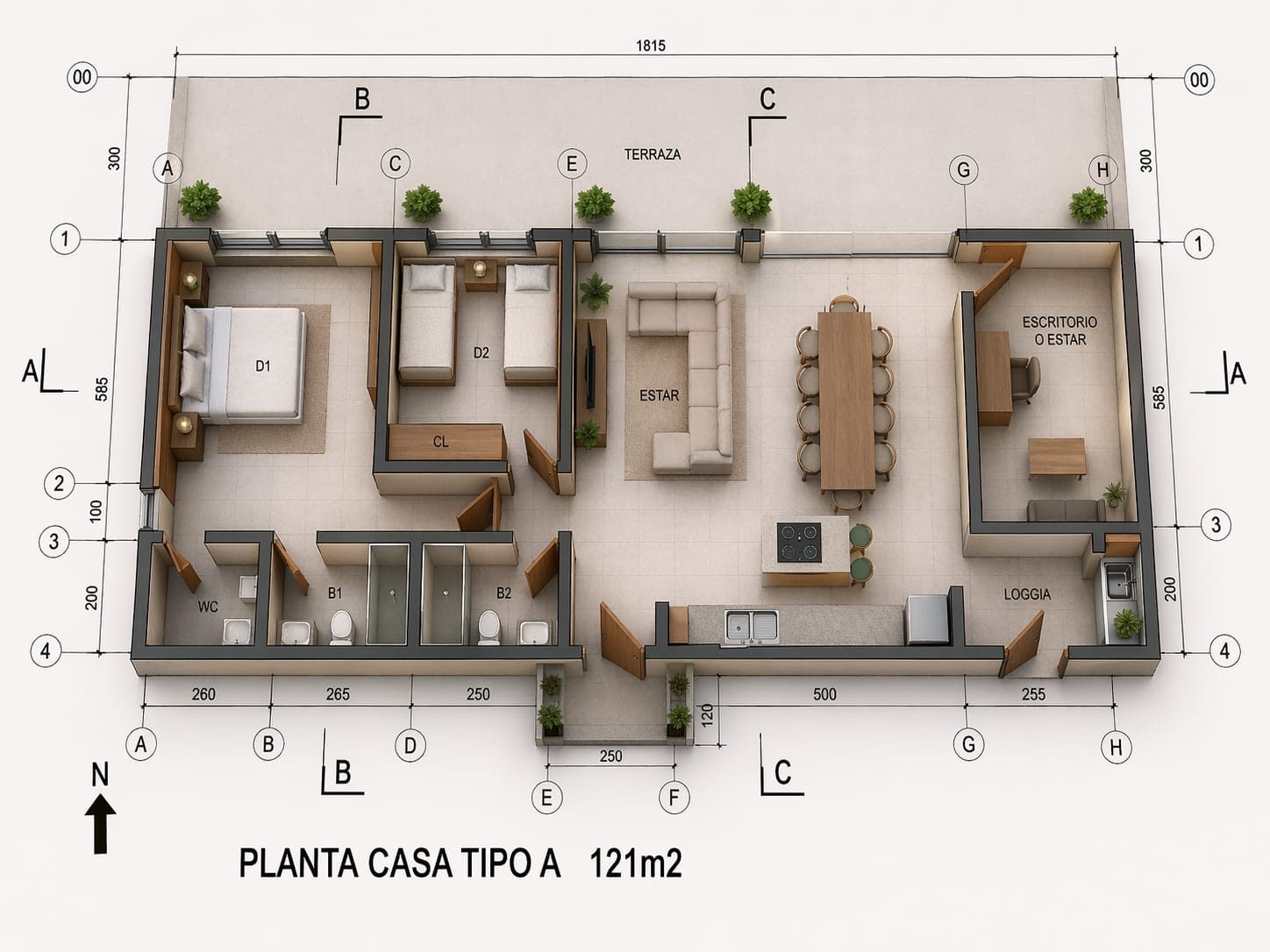Interiorismo moderno RIVACON